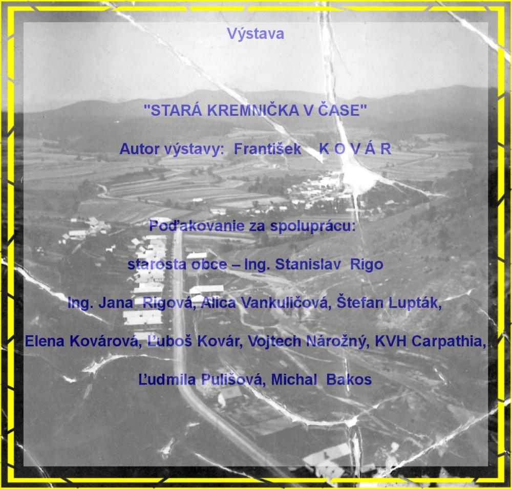 Fotogaléria 4.10.2016 Vernisáž výstavy Stará Kremnička v čase (50) 4.10.2016 Vernisáž výstavy Stará Kremnička v čase